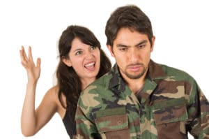 distraught military