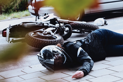 MOTORCYCLE ACCIDENT